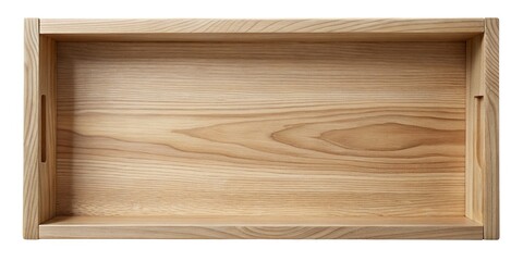 Eco-Friendly Wooden Drawer Box: Sustainable Panoramic Aerial View