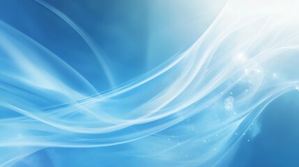 Fototapeta premium Abstract Blue Swirls