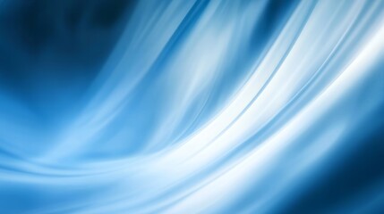 Naklejka premium Serene blue abstract gradient, minimalistic and clean, evoking calm and tranquility. 
