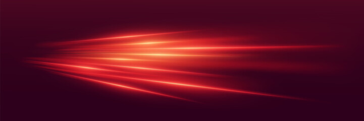 The speed of light and high-speed lines of motion.