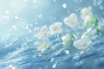 The Floral Water Cycle