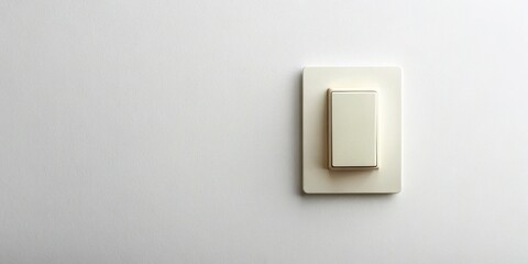Minimalist Luxury On/Off Switch Flat Lay Stock Photo -  Clean Design Background