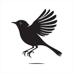 Bird Logo Design, Flying Bird Vector Illustration for Modern Brands