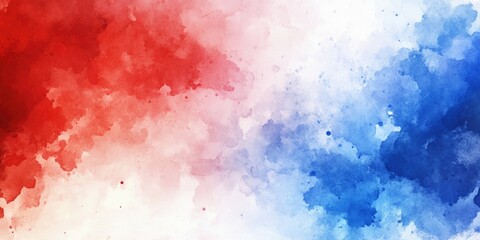 Obraz premium Artistic digital painting of French flag with vibrant colors and dynamic texture.