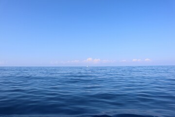 Aegean Sea view near the Dead Sea (Olu Deniz) in Fethiye, Mugla, Turkey.
