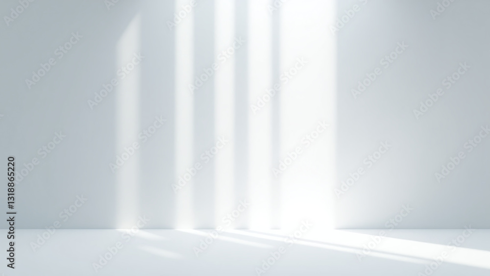 Aufkleber vertical stripes create visually striking white background effect depth surrounding shadows ambient
