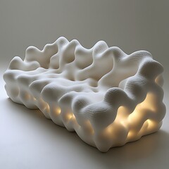 Illuminated Organic Sofa Design.