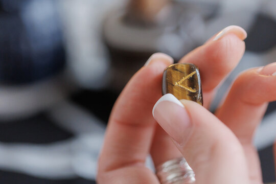 kenaz ancient symbol. Nordic rune.