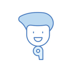 Personal Trainer stock illustration