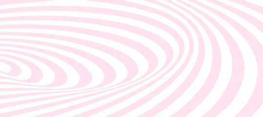 Pink and white spiral swirl abstract background