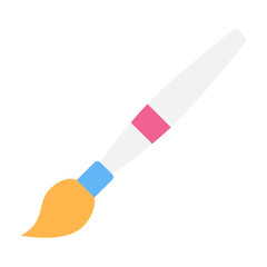 Colorful Paintbrush for Creative Projects