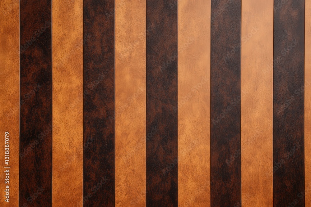 Aufkleber a textured background featuring alternating vertical stripes of dark brown and warm tan hues, creati