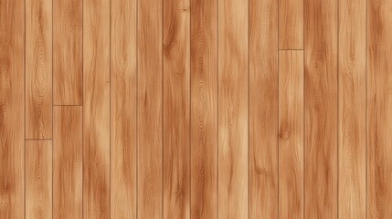 Fototapeta premium A close-up view of wooden flooring, showcasing the natural grain and texture of the wood in warm, light-toned hues.