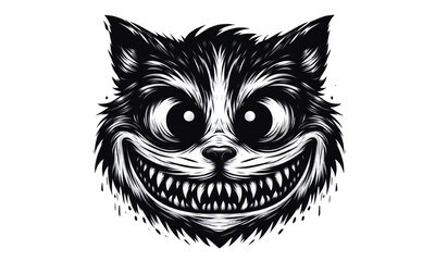 Angry Black Cat PNG