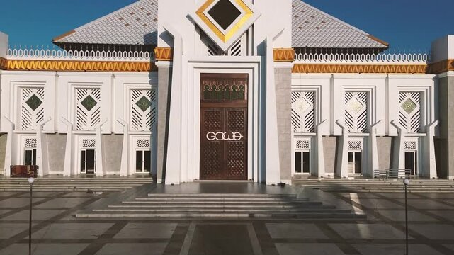 Syekh Yusuf Grand Mosque in Gowa, Indonesia, is a religious landmark with stunning Islamic architecture. The spiritual aura deepens during Ramadan, making it a captivating faith destination.