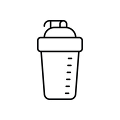 Protein Shake stock illustration