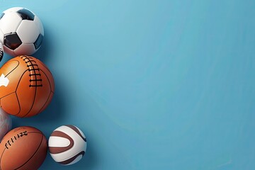 Vibrant Color Visual of Poster for Online Sports Sale