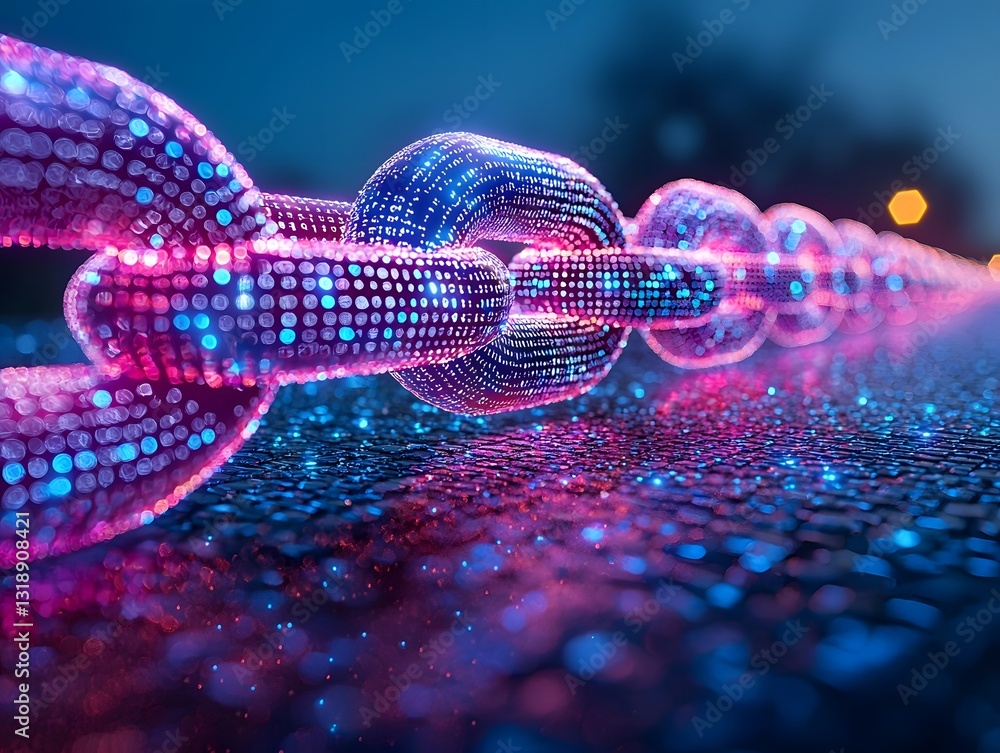 Poster illuminated blockchain network with transparent peer to peer lending terms