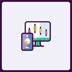 Digital Finance Analytics: Stock Market Trading on Mobile and Desktop Screens