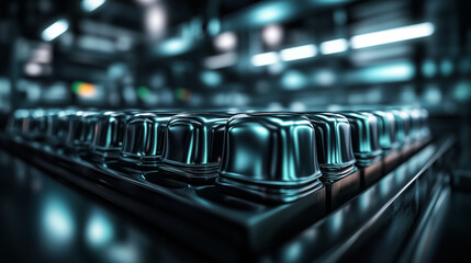 shopping carts in a shopping mall