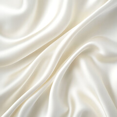 Obraz premium Luxurious satin fabric close-up textile studio high-quality content soft environment detailed view elegance concept