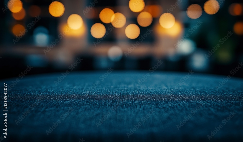 Poster dark textured surface with bokeh lights in background product mockup