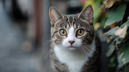 Fototapeta premium portrait of a cat