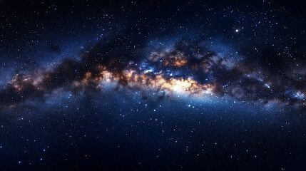 Fototapeta premium Abstract cosmos background, with stars and galaxy