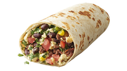 Fresh buritto breakfast