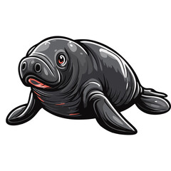 vector illustration of a fish