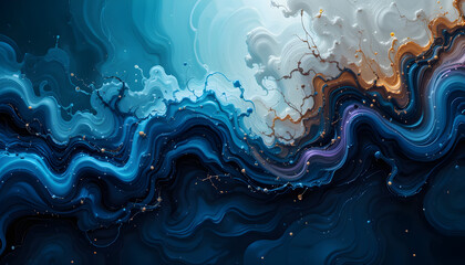 Obraz premium Abstract Background – Vibrant Colorful Gradient, Smooth Flowing Design, Modern Artistic Visuals