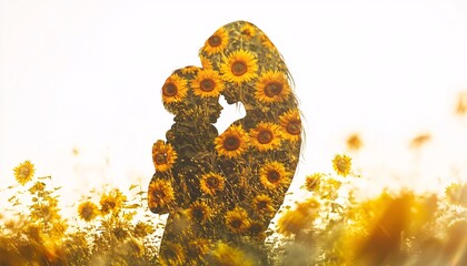 A tender blend of motherhood and nature, this poetic double exposure celebrates the essence of love and nurturing on Mother’s Day.