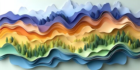 Fototapeta premium abstract vector background