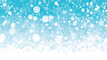 Obraz premium Abstract teal bokeh background with white gradient.