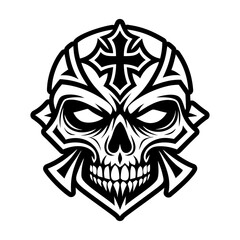 Collection of Templar Knight Symbols Glyph Icons  

