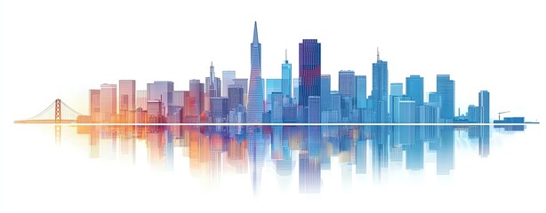 Obraz premium smart city network Smart City Data Analytics