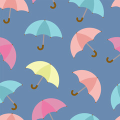 Fototapeta premium seamless umbrella pattern for fabric background,cover,wrapper,etc