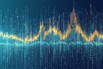 Visualisation abstraite des tendances financi&egrave;res