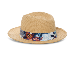 straw hat on transparent  background