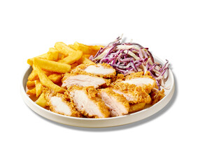 french  fries on transparent background