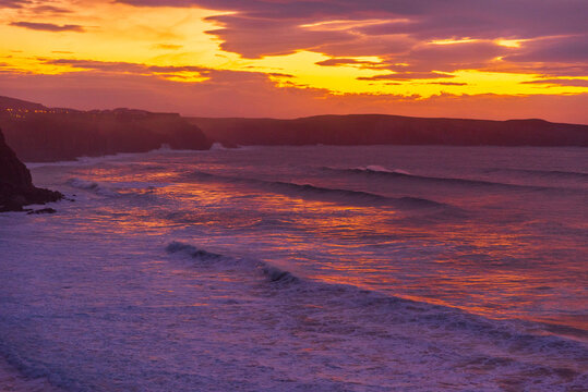suances locos beach cantabria spain
