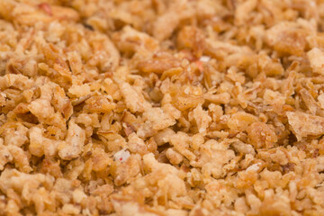 fried onion background texture