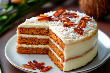  coconut carrot cake
