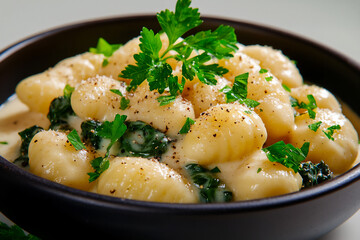  creamy alfredo gnocchi