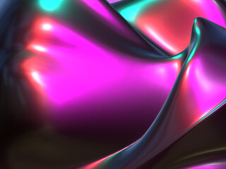 abstract 3d liquid background silk light wave design color vibrant walpaper	render wallpaper