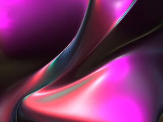 abstract 3d liquid background silk light wave design color vibrant walpaper	render wallpaper
