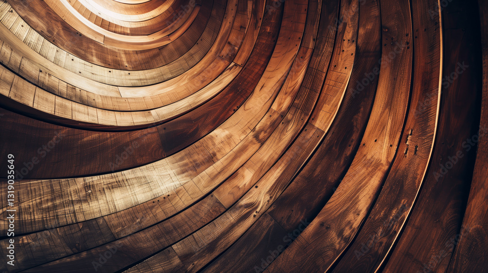 Aufkleber wooden abstract texture background. brown background copy space abstract forms material