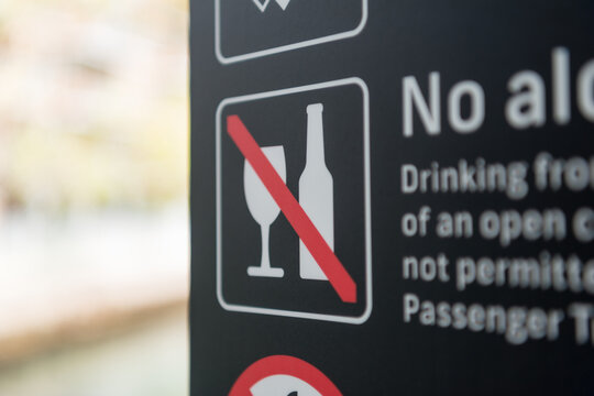 No alcohol sign