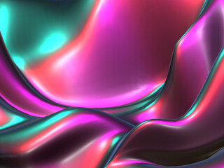 abstract 3d liquid background silk light wave design color vibrant walpaper	render wallpaper