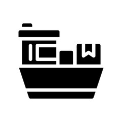 ship glyph icon